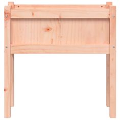 Vidaxl Vrtno korito z nogami 70x31x70 cm trden les douglas