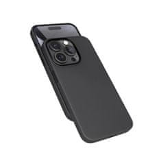 EPICO Mag+ usnjeni ovitek za iPhone 15 Pro Max - črn