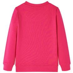 Greatstore Otroški pulover živo roza 92