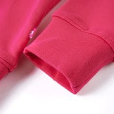 shumee Otroški pulover živo roza 92