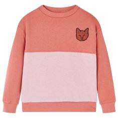 Greatstore Otroška majica rožnata 128