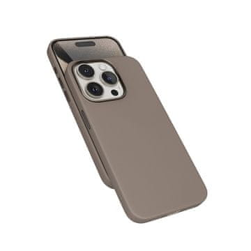 EPICO Mag+ usnjeni ovitek za iPhone 15 Pro 81310131700001 - Peščeni