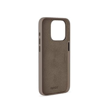 EPICO Mag+ usnjeni ovitek za iPhone 15 Pro Max - peščeni