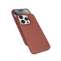 EPICO Mag+ usnjeni ovitek za iPhone 15 Pro Max - rjav