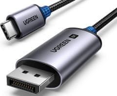 Ugreen USB C v DisplayPort kabel, 8K@60Hz, 4K@240Hz, 1 m (25157)