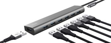 Trust Halyx USB razdelilnik, 7v1