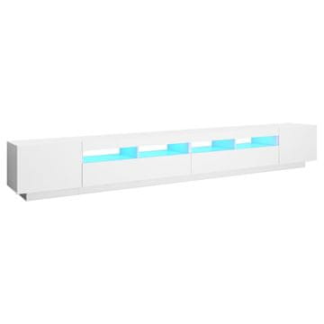 Vidaxl TV omarica z LED lučkami 300x35x40 cm