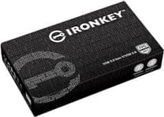 Kingston Ironkey D500S USB ključek, 32 GB, USB 3.2, FIPS 140-3 Level 3, TAA/CMMC, AES-256 bit