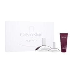 Calvin Klein Euphoria SET3 Set parfumska voda 100 ml + parfumska voda 30 ml + losjon za telo 100 ml za ženske