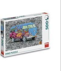Dino HIPPIES VW 500 Puzzle