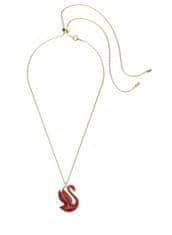 Swarovski Bleščeča pozlačena ikonična ogrlica iz laboda 5649773