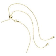 Swarovski Bleščeča pozlačena ikonična ogrlica iz laboda 5649773