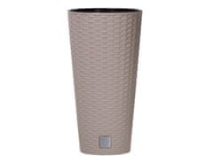 Prosperplast Prevleka za cvetlični lonec RATO ROUND 2v1 plastika d25x22cm