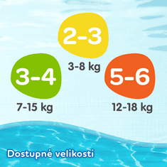 plavalne plenice Little Swimmers 3-4 (7-15 kg) 12 kos