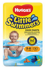 Huggies plavalne plenice Little Swimmers 5-6 (12-18 kg) 11 kos