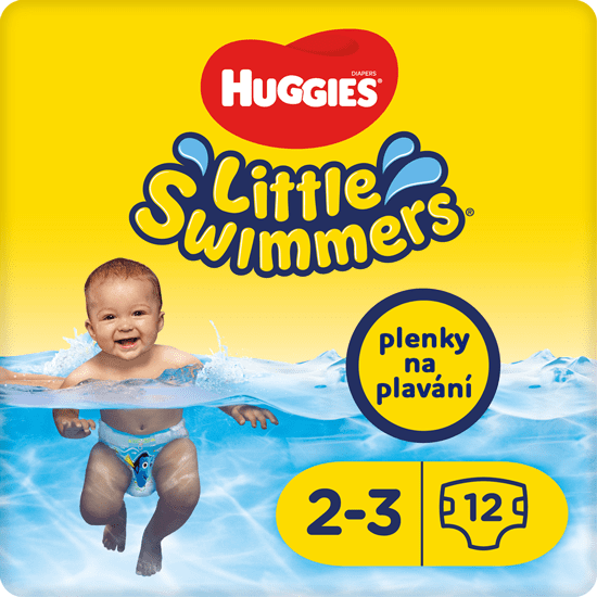 Huggies plavalne plenice Little Swimmers 2-3 (3-8 kg) 12 kos