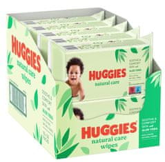 Huggies vlažilni robčki Natural Care, 10 x 56 kosov