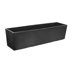 Multy Home Cvetlični lonec Sonata Tapered 15x60x15, črn