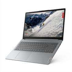 Lenovo IdeaPad 1 prenosnik, R5-5500U, 16GB, SSD512GB, 39,62 cm, FHD, FreeDOS, siva (82R400HASC)