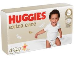 Huggies Extra Care št.4, 60 kosov