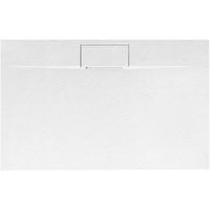 REA Tuš kad Bazalt long White 80x100