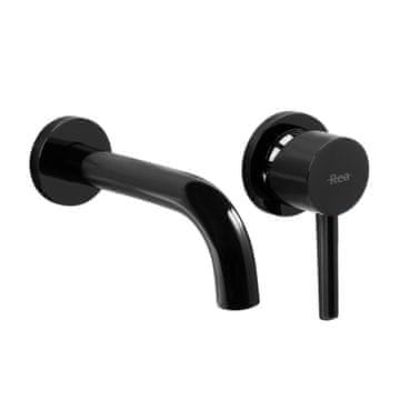 shumee VGRADNA PIPA ZA UMIVALNIK LUNGO ČRNA KOVINSKA + ŠKATLA SKU REA-B4421