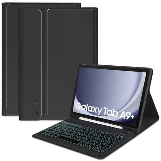 Tech-protect SC Pen etui z tipkovnico za Samsung Galaxy Tab A9 Plus 11'', črna