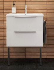 TBoss Kopalniška omarica z umivalnikoma Noto 60 cm, bela 