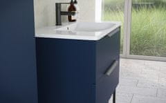TBoss Kopalniška omarica z umivalnikoma Noto 75 cm, indigo modra