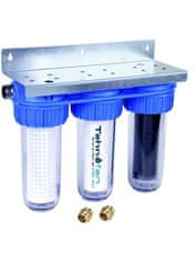 Tehnofan d.o.o. Trojni filter za vodo za celo hišo (sediment-sediment-GAC/KDF)