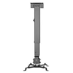 Wiltec Univerzalni stenski ali stropni teleskopski gibljiv nosilec za projektorje do 20kg