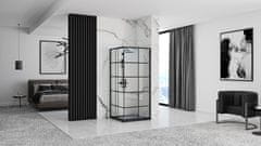 REA Concept Black 80x80 Tuš kabina
