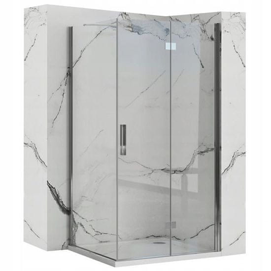 REA Tuš kabina Molier Chrom 80x90