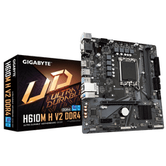 Gigabyte H610M H V2 osnovna plošča, LGA1700, DDR4, mATX