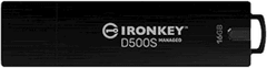Kingston Ironkey D500SM USB ključek, 16 GB, USB 3.2, FIPS 140-3 Level 3, TAA/CMMC, AES-256 bit
