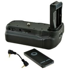 Canon Baterijsko držalo Jupio za EOS 77D/ 800D/ 9000D (2x LP-E17) + kabel