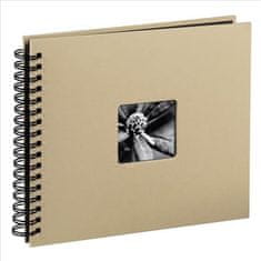 Hama Foto album FINE ART 36x32 cm, 50 strani, sivkasta barva, spirala, lepilo