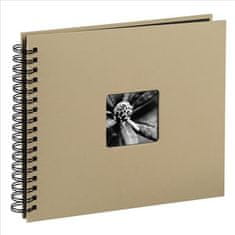 Hama Foto album FINE ART 28x24 cm, 50 strani, sivkasta barva, spirala, lepilo