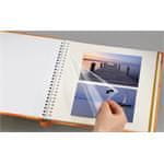 Hama Foto album SINGO 28x31 cm, 20 strani, samolepilni, oranžna
