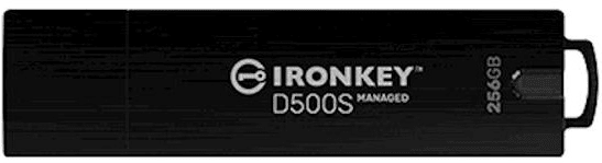 Kingston Ironkey D500SM USB ključek, 256 GB, USB 3.2, FIPS 140-3 Level 3, TAA/CMMC, AES-256 bit