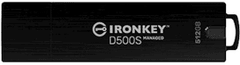 Kingston Ironkey D500SM USB ključek, 512 GB, USB 3.2, FIPS 140-3 Level 3, TAA/CMMC, AES-256 bit