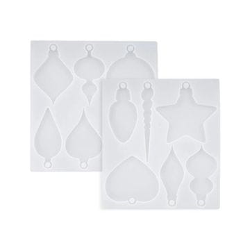 Artline Epoxy Resin Silikonski kalup - okraski za božično drevo, 20,6x17 cm