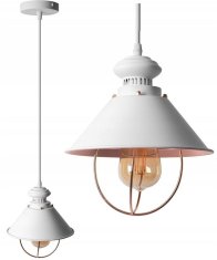 Toolight Stropna viseča svetilka LINZ White APP103-1CP