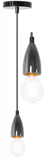 Toolight Svetilka za visečo stropno svetilko APP357-1CP Chrome