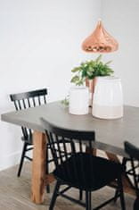 Toolight Zrcalna stropna svetilka APP270-1CP Pink Gold