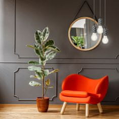 Toolight Stropna viseča svetilka APP342-1CP BLACK