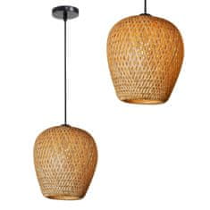 Toolight STROPNA VISEČA SVETILKA BOHO NARAVNA APP885-1CP