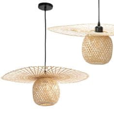 Toolight STROPNA VISEČA SVETILKA BOHO NARAVNA APP881-1CP