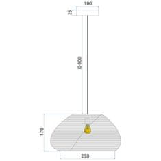 Toolight Stropna svetilka APP1316-1CP