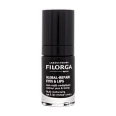 Filorga Global-Repair Eyes & Lips Multi-Revitalising Contour Cream pomlajevalna krema za okoli oči in ustnice 15 ml za ženske